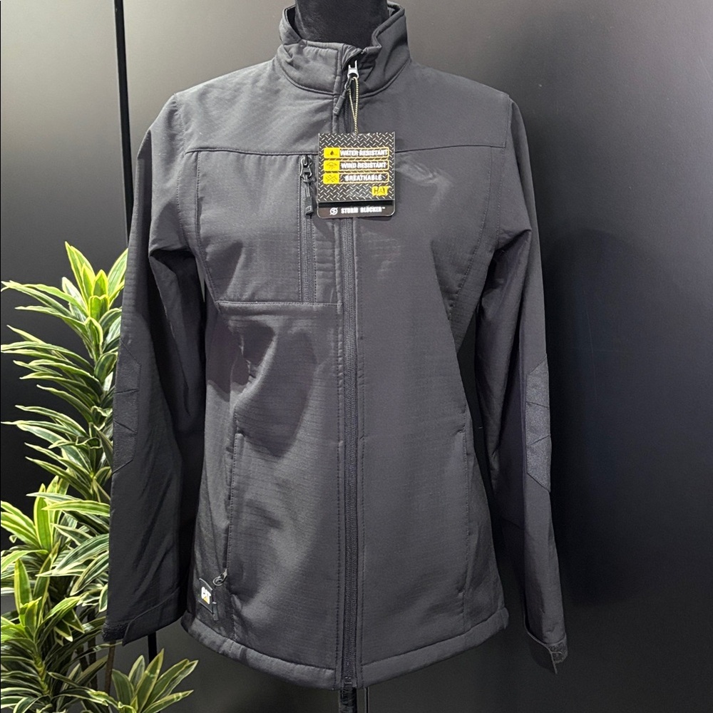 CAT Storm Blocker Water/Wind Resistant,breathable,zip up,zipper hip/chest pocket